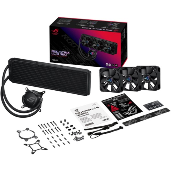 Фото - Водяная система охлаждения Asus ROG Strix LC III 360 (90RC00T0-M0UAY0)