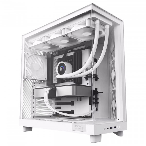 Фото - Корпус NZXT H6 Flow White (CC-H61FW-01)