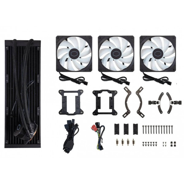 Фото - Водяна система охолодження Cooler Master MasterLiquid 360L Core ARGB (MLW-D36M-A18PZ-R1)
