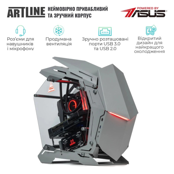 Фото - Системний блок Artline Gaming MOD (MODv23)