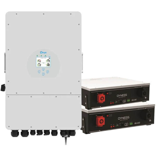 Фото - Система зберігання енергії Deye SUN-10K-SG02LP1-EU-AM3-2DY10.24K-LFP-W Фото - Система зберігання енергії Deye SUN-10K-SG02LP1-EU-AM3-2DY10.24K-LFP-W