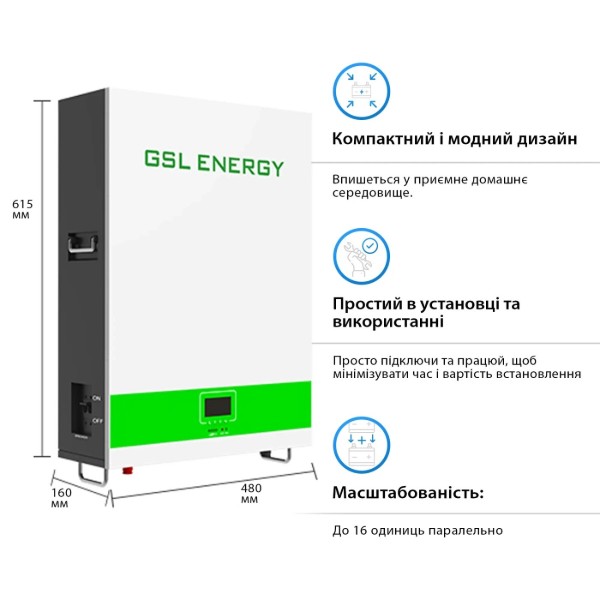 Фото - Система хранения энергии Deye SUN-6K-SG03LP1-EU-3GS15.36K-LFP-W