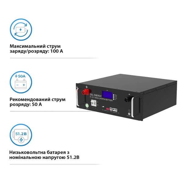 Фото - Система зберігання енергії Deye SUN-6K-SG03LP1-EU-3GS15.36K-LFP