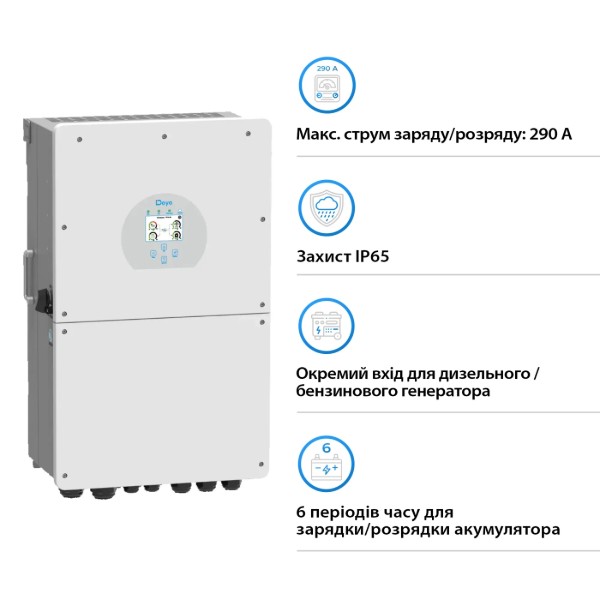 Фото - Система зберігання енергії Deye SUN-16K-SG01LP1-EU-4GS20.48K-LFP