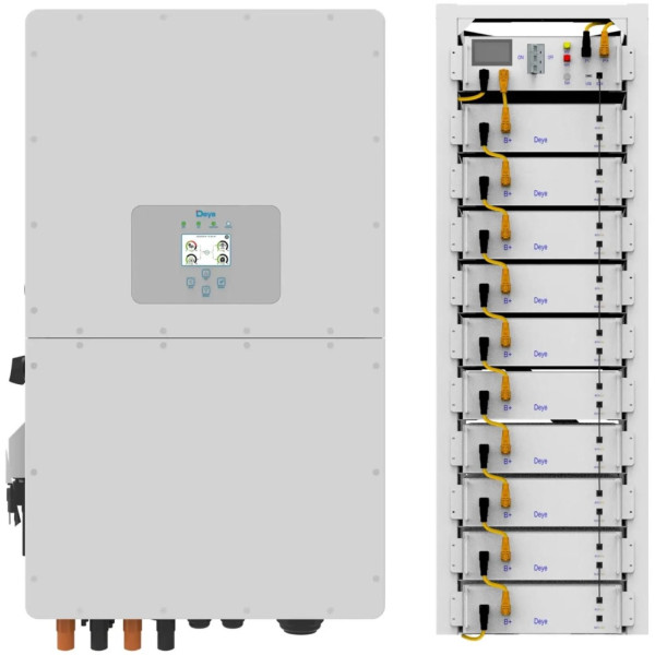 Фото - Система зберігання енергії Deye SUN-50K-SG01HP3-EU-BM4-BOS-G10-51.2kW-LFP