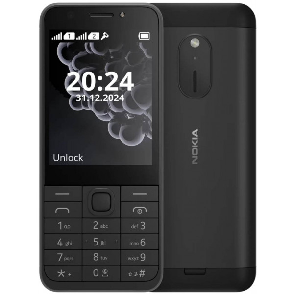 Фото - Мобільний телефон Nokia 230 DS 2024 Black