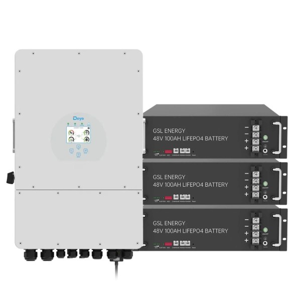 Фото - Система зберігання енергії Deye SUN-8K-SG01LP1-EU-3GS14.4K-LFP (1ф, 8kW, 48V, 300Ah, LiFePO4) Фото - Система зберігання енергії Deye SUN-8K-SG01LP1-EU-3GS14.4K-LFP (1ф, 8kW, 48V, 300Ah, LiFePO4)