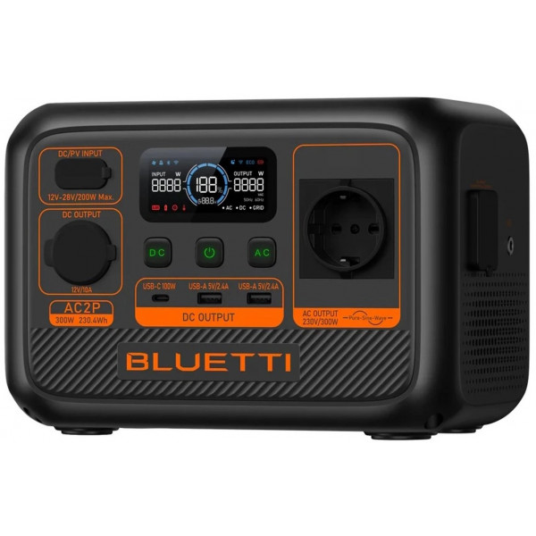 Фото - Зарядна станція універсальна Bluetti AC2P 300 Вт (1071371)