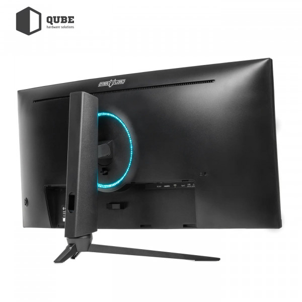 Фото - Монітор ігровий QUBE Overlord (C34UQ180HC)