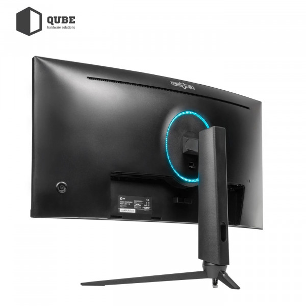 Фото - Монітор ігровий QUBE Overlord (C34UQ180HC)
