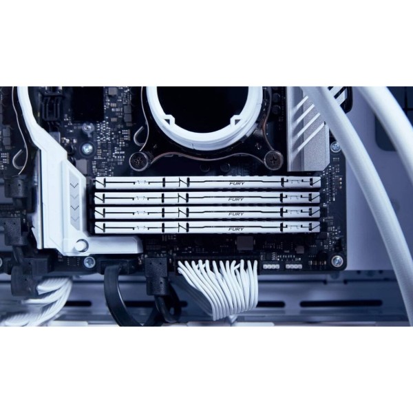 Фото - Пам'ять DDR Kingston FURY Beast White DDR5-6000 32GB (2x16GB) (KF560C30BWEK2-32)