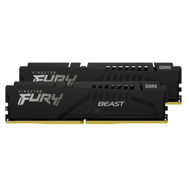 Фото - Память DDR Kingston FURY Beast Black DDR5-6000 32GB (2x16GB) (KF560C30BBEK2-32)
