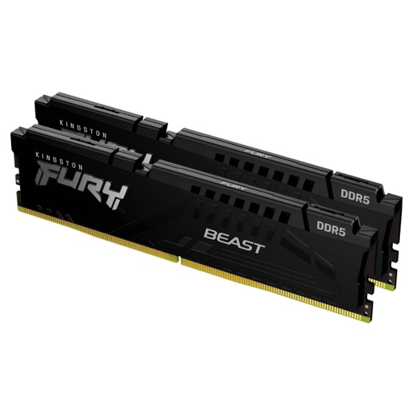 Фото - Память DDR Kingston FURY Beast Black DDR5-6000 32GB (2x16GB) (KF560C30BBEK2-32)