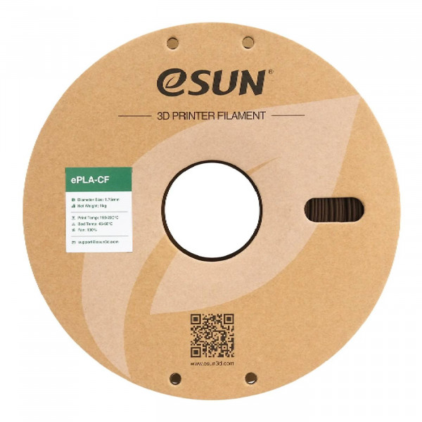 Фото - Нитка для PLA-картриджа Esun ePLA-CF Filament 1.75 мм (ePLA-CF-P175R1)