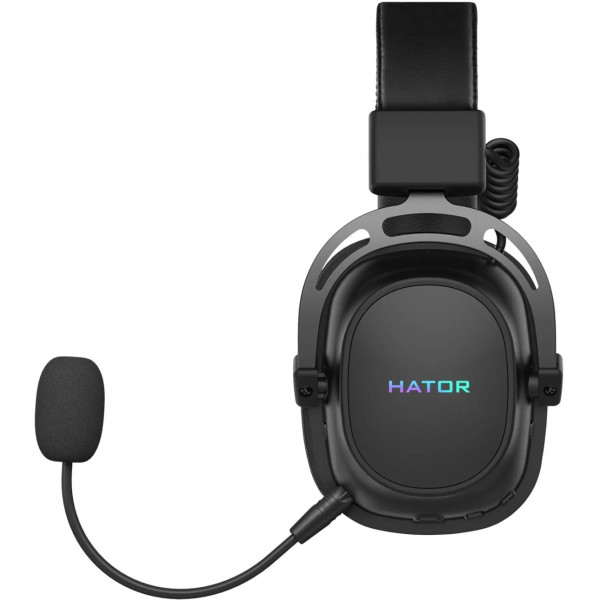 Фото - Гарнитура беспроводная игровая Hator Hypergang 2 Wireless Tri-Mode Black (HTA-950)