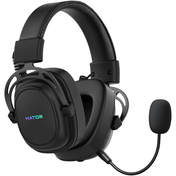 Фото - Гарнитура беспроводная игровая Hator Hypergang 2 Wireless Tri-Mode Black (HTA-950)