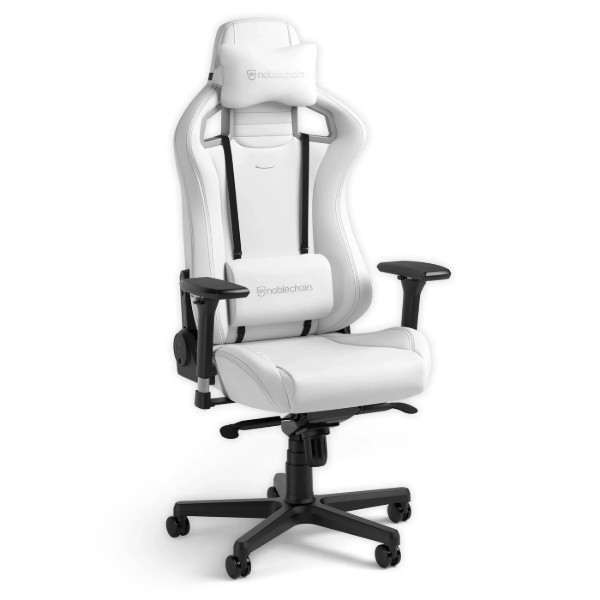 Фото - Крісло для геймерів Noblechairs Epic White Edition (NBL-EPC-PU-WED)