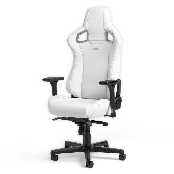 Фото - Крісло для геймерів Noblechairs Epic White Edition (NBL-EPC-PU-WED)