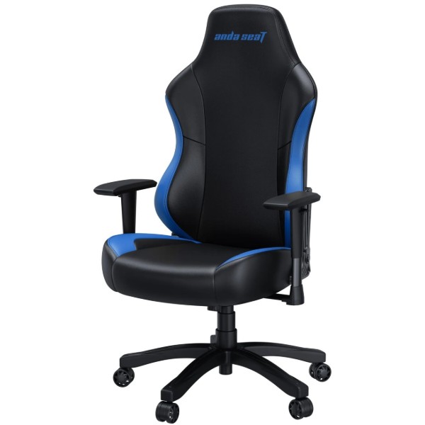 Фото - Кресло для геймеров Anda Seat Luna Size L Black/Blue PVC (AD18-48-BS-PV)