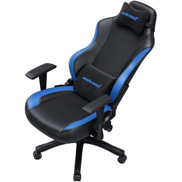 Фото - Кресло для геймеров Anda Seat Luna Size L Black/Blue PVC (AD18-48-BS-PV)