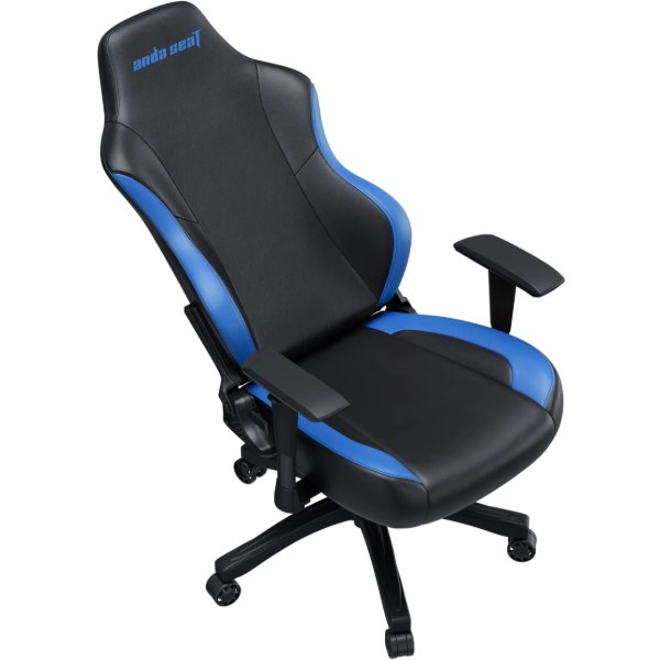 Фото - Кресло для геймеров Anda Seat Luna Size L Black/Blue PVC (AD18-48-BS-PV)