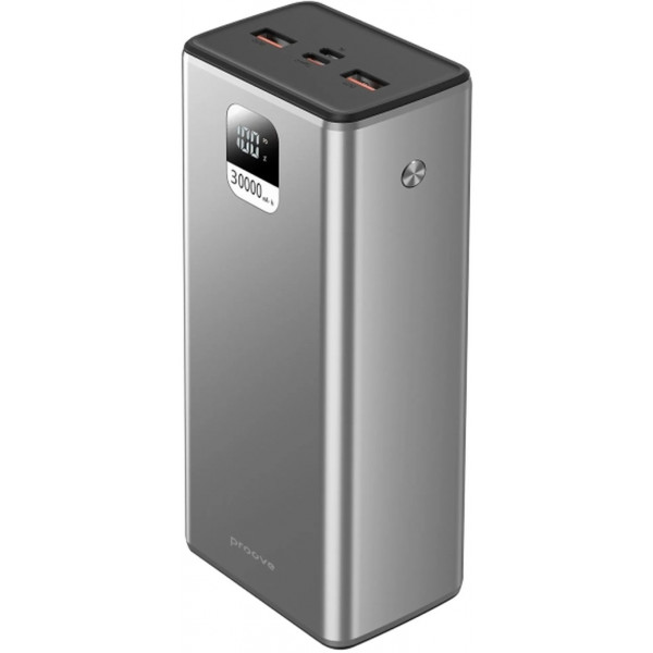 Фото - Батарея мобільна Proove Guardian 22.5W 30000mAh metal gray (2001001750053)