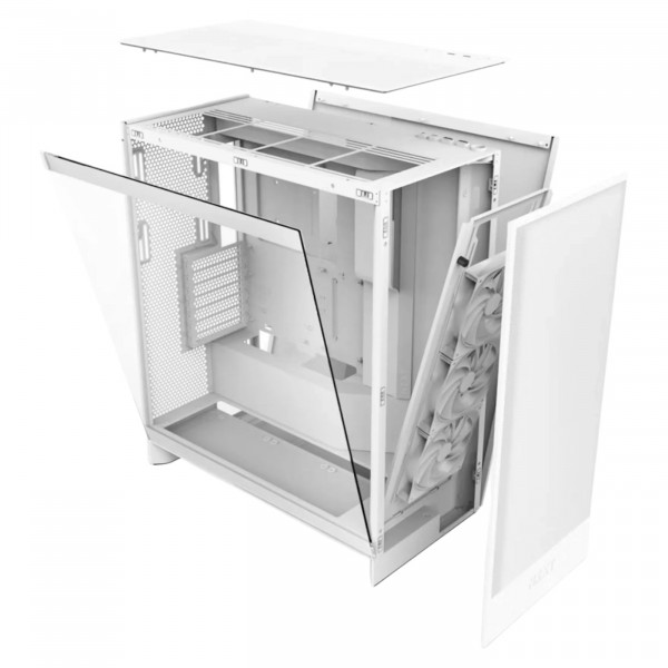 Фото - Корпус NZXT H7 Flow Mid - Tower ATX Case - All White (CM-H72FW-01)