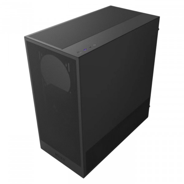 Фото - Корпус NZXT H5 Flow Compact Mid-Tower ATX Case - All Black (CC-H52FB-01)