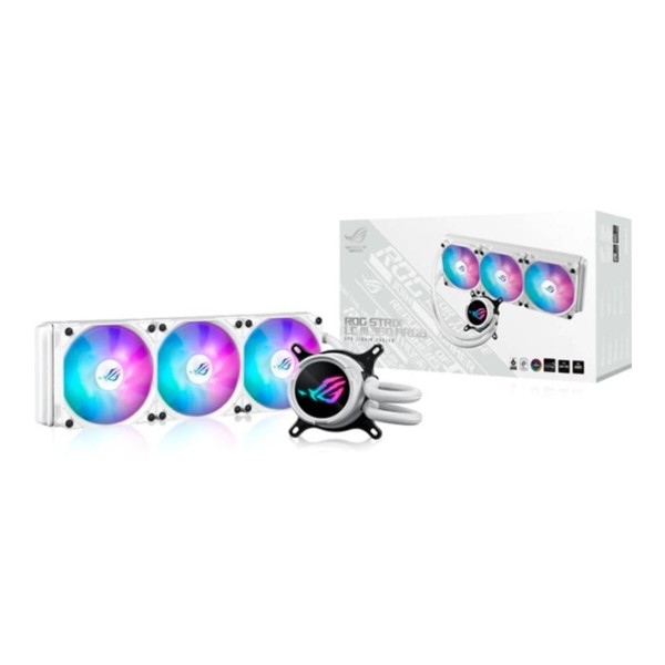 Фото - Водяна система охолодження Asus ROG STRIX LC III 360 ARGB WHT (90RC00T2-M0UAY0)
