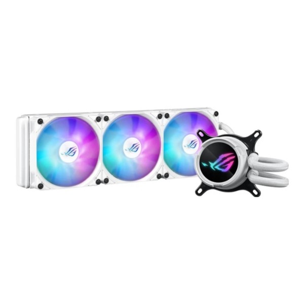 Фото - Водяна система охолодження Asus ROG STRIX LC III 360 ARGB WHT (90RC00T2-M0UAY0)