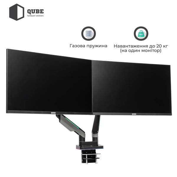 Фото - Кріплення настільне QUBE RGB3520GD