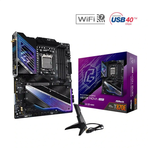 Фото - Материнська плата ASRock X870E NOVA WIFI