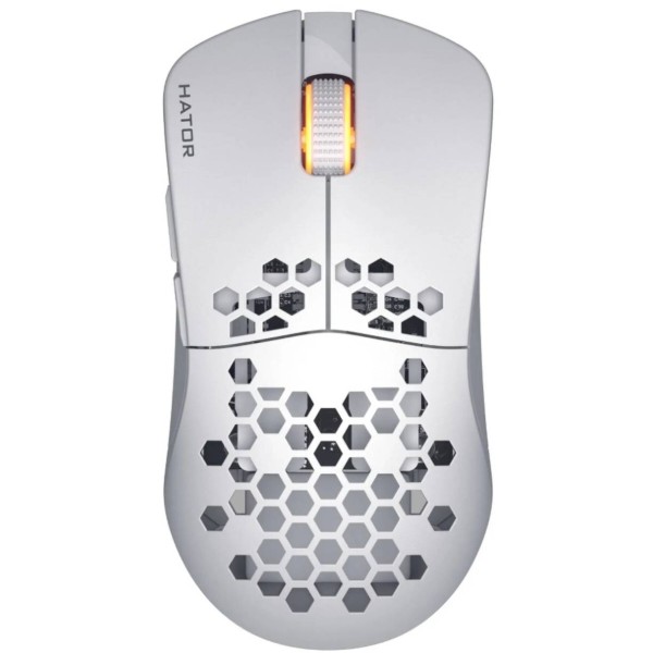 Фото - Мышь беспроводная игровая Hator Stellar PRO Wireless White (HTM-551)