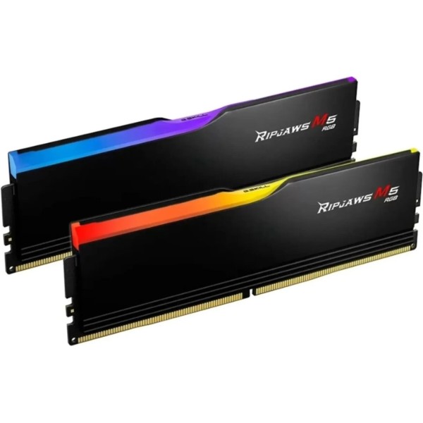 Фото - Память DDR G.Skill Ripjaws M5 RGB Black DDR5-6000 32GB (2x16GB) (F5-6000J3636F16GX2-RM5RK)