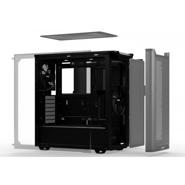 Фото - Корпус Be quiet! Pure Base 501 Airflow Window Tempered Glass без БП (BGW74) Black