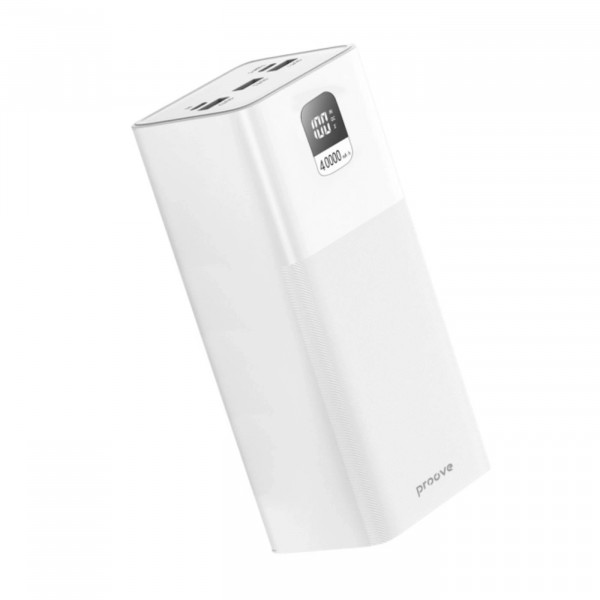 Фото - Батарея мобільна Proove Giant 100W 40000mAh White (PBGI99320002)
