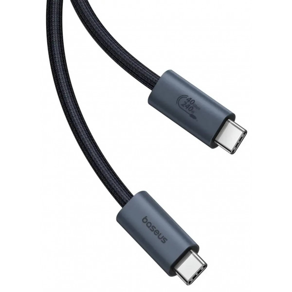 Фото - Кабель Baseus Flash USB-C - USB-C 240W 1m Cluster Black (P10311803111-00)