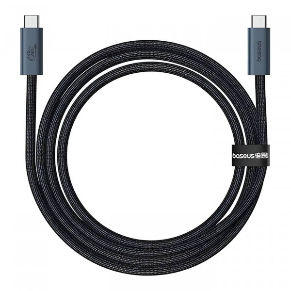 Фото - Кабель Baseus Flash USB-C - USB-C 240W 1m Cluster Black (P10311803111-00)