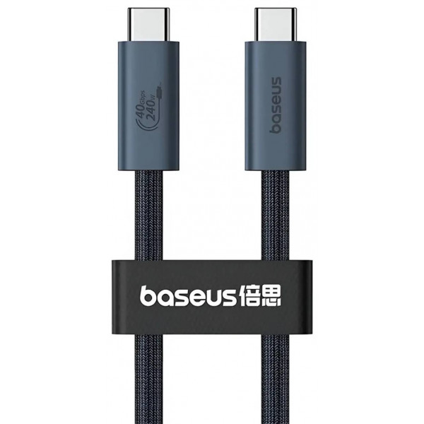 Фото - Кабель Baseus Flash USB-C - USB-C 240W 1m Cluster Black (P10311803111-00)