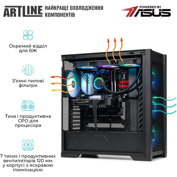 Фото - Системний блок Artline Overlord GT302 Windows 11 Pro (GT302v07Win)