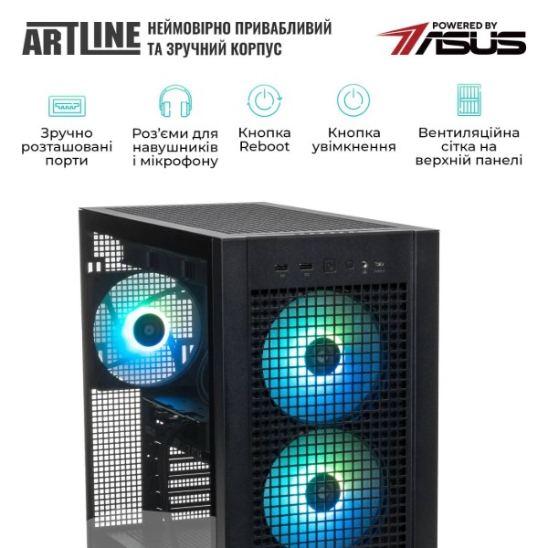 Фото - Системный блок Artline Overlord GT302 Windows 11 Pro (GT302v09Win)