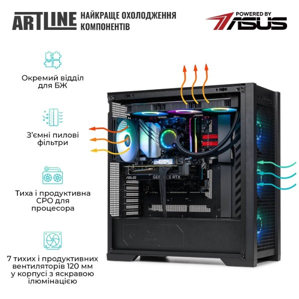 Фото - Системный блок Artline Overlord GT302 Windows 11 Pro (GT302v09Win)
