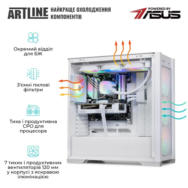 Фото - Системний блок Artline Overlord GT302 Windows 11 Pro (GT302v08Winw)