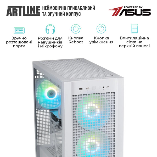 Фото - Системний блок Artline Overlord GT302 Windows 11 Pro (GT302v12Winw)