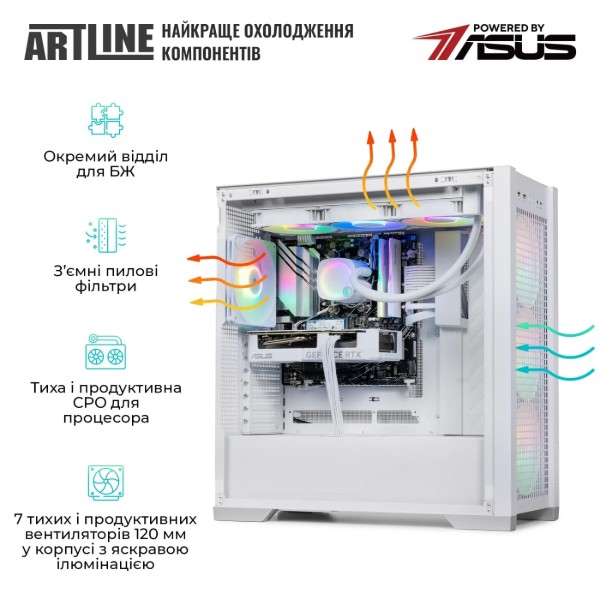 Фото - Системний блок Artline Overlord GT302 (GT302v19w)