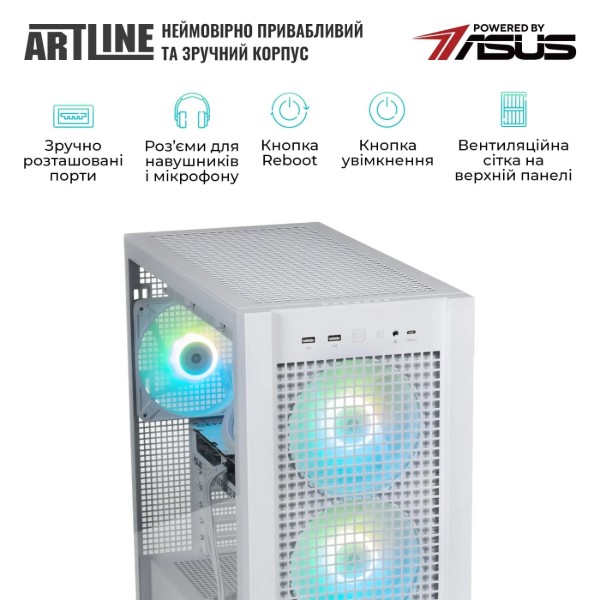 Фото - Системний блок Artline Overlord GT302 (GT302v19w)