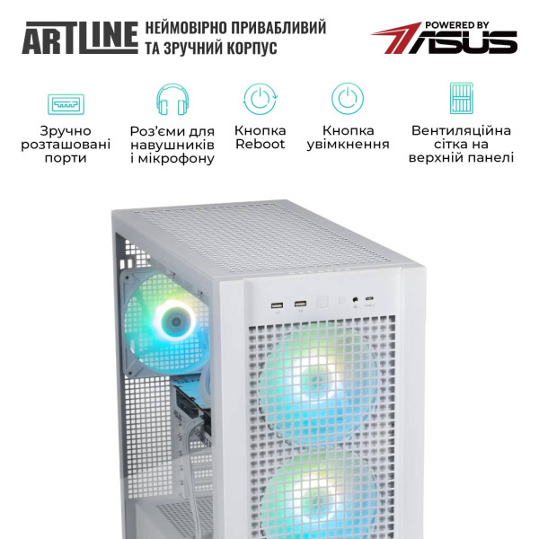 Фото - Системный блок Artline Overlord GT302 Windows 11 Pro (GT302v19Winw)
