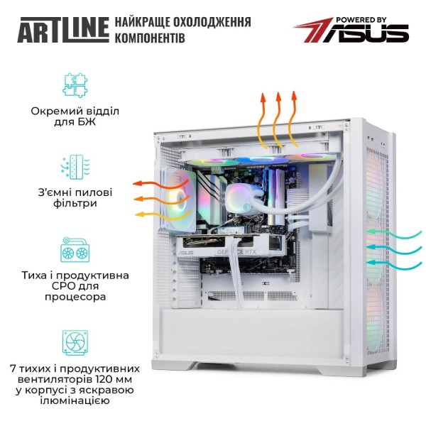 Фото - Системний блок Artline Overlord GT302 (GT302v09w)