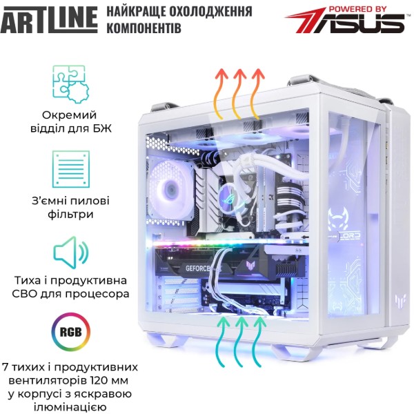Фото - Системний блок Artline Overlord GT502 (GT502v96w)