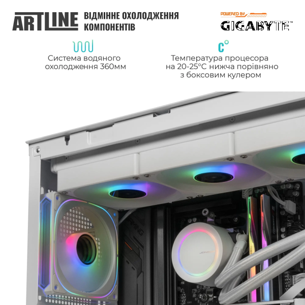 Фото - Системный блок Artline Gaming TANKWHITE Windows 11 Home (TANKWHITEv67Win)
